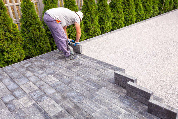 Permeable Paver Driveway in Brock Hall, MD